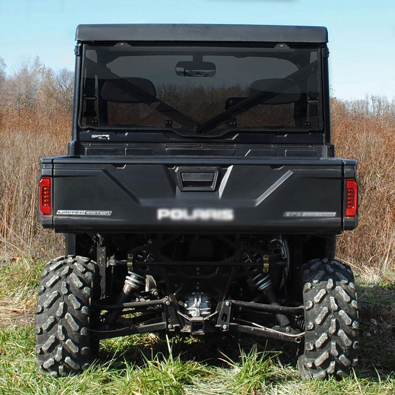 Tinted Back Window for Polaris Ranger XP 900 Crew 2013-2019 Rear Windshield