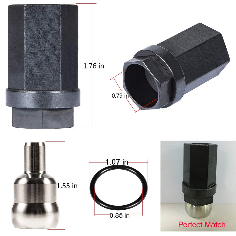 Oil Rail Ball Tube O-Rings Repair Kit for Ford 6.0L 2003-2007 Injector Seal