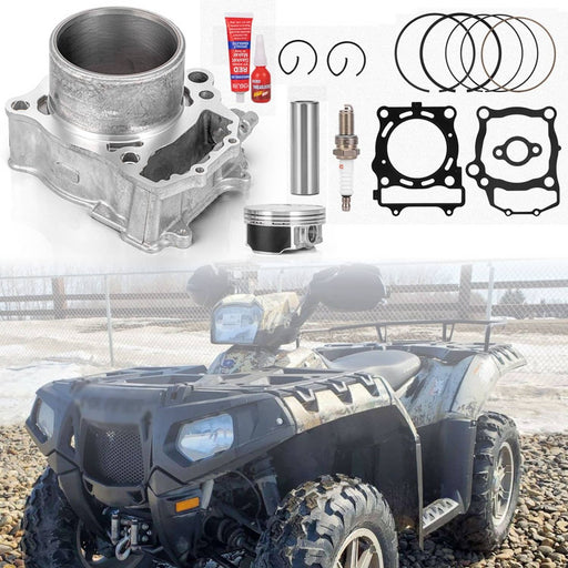 DURAFORCE 96.6mm Cylinder Piston Gasket Top End Kit for Polaris Sportsman 550 XP EPS 2009-