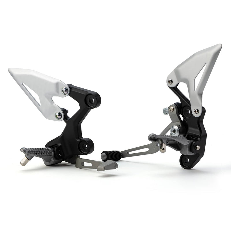 Front Driver Foot Pegs Footrest Bracket for Kawasaki Ninja 400 Z400 2019-24