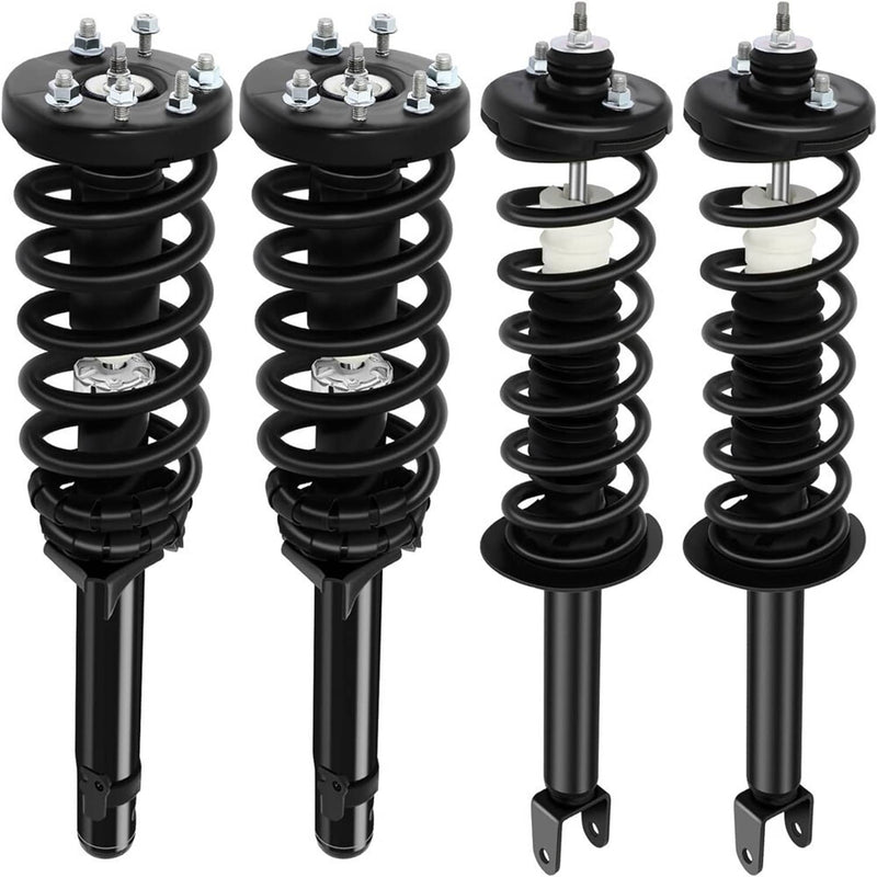 Complete Shocks Struts Front & Rear Set 4 for Honda Accord 2008-2012 2.4L 3.5L