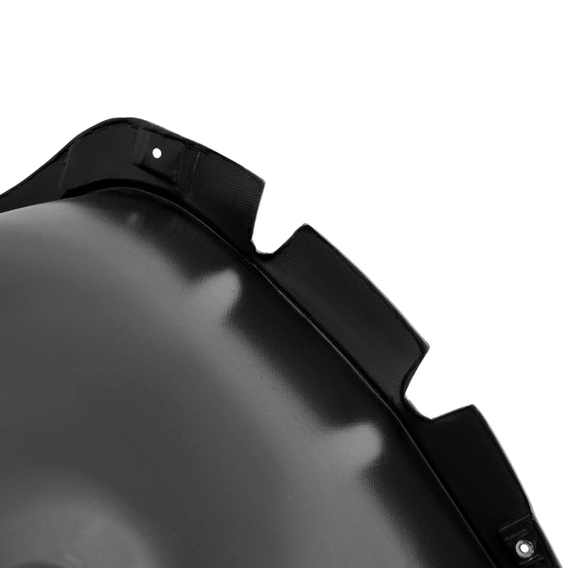 #86812D5000 Front Right Passenger Fender Liner Black for Kia Optima 2016-2018