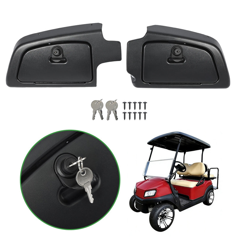 Black Locking Dash Glove Box Cover for Icon I20 I40 I60 Advanced EV Golf Cart