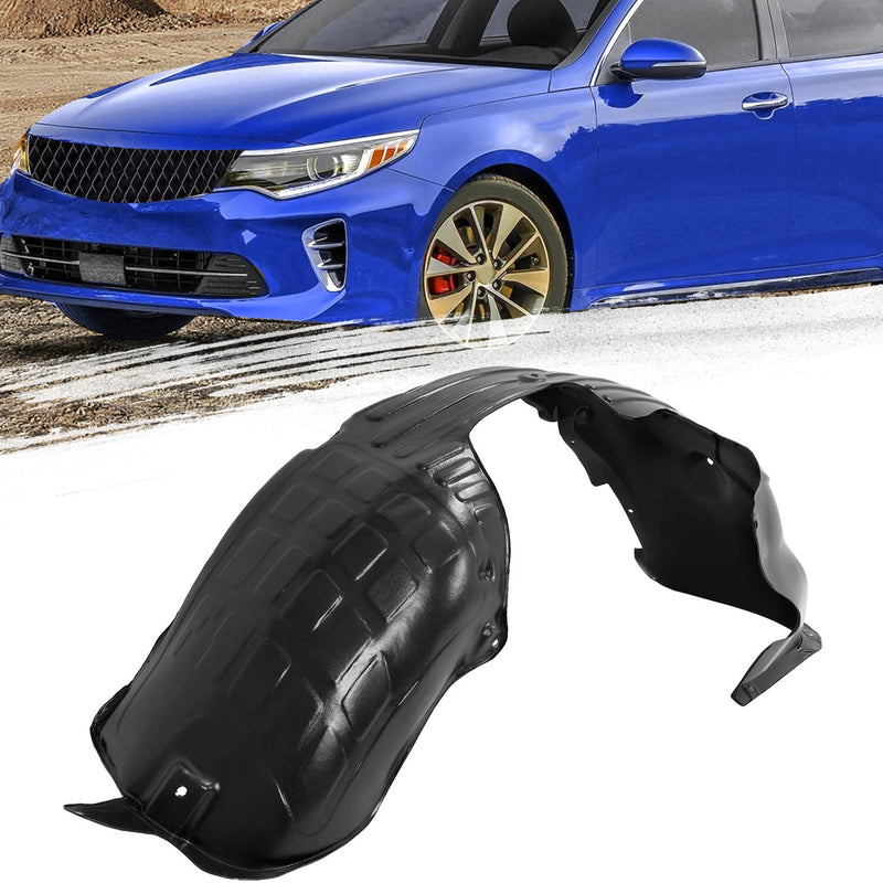 86811D5000 Front Fender Liner Replacement for Kia Optima 16-18 Driver Left Side