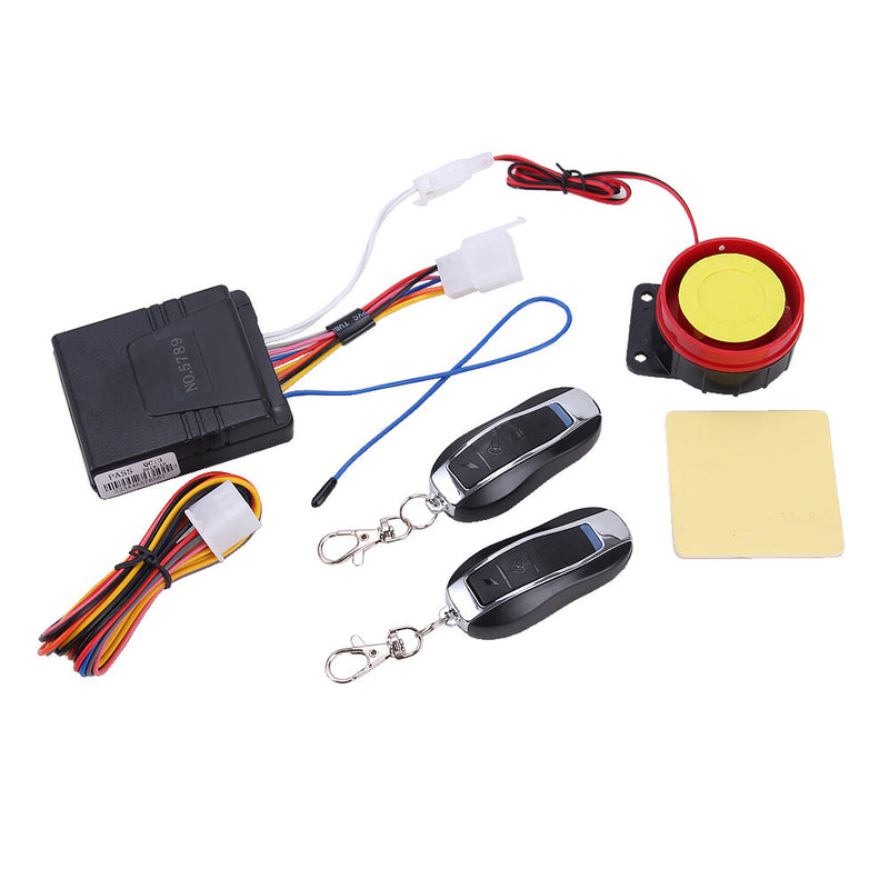 Motorcycle Bike ATV Alarm Remote Engine Start Anti-theft Security System Scooter