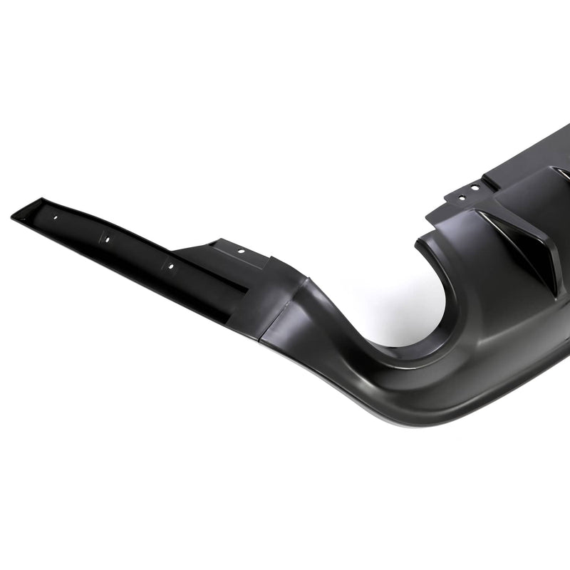 DURAFORCE Rear Bumper Lower Diffuser Lip for Dodge Dart 2013-2016 GTS Style PP Black