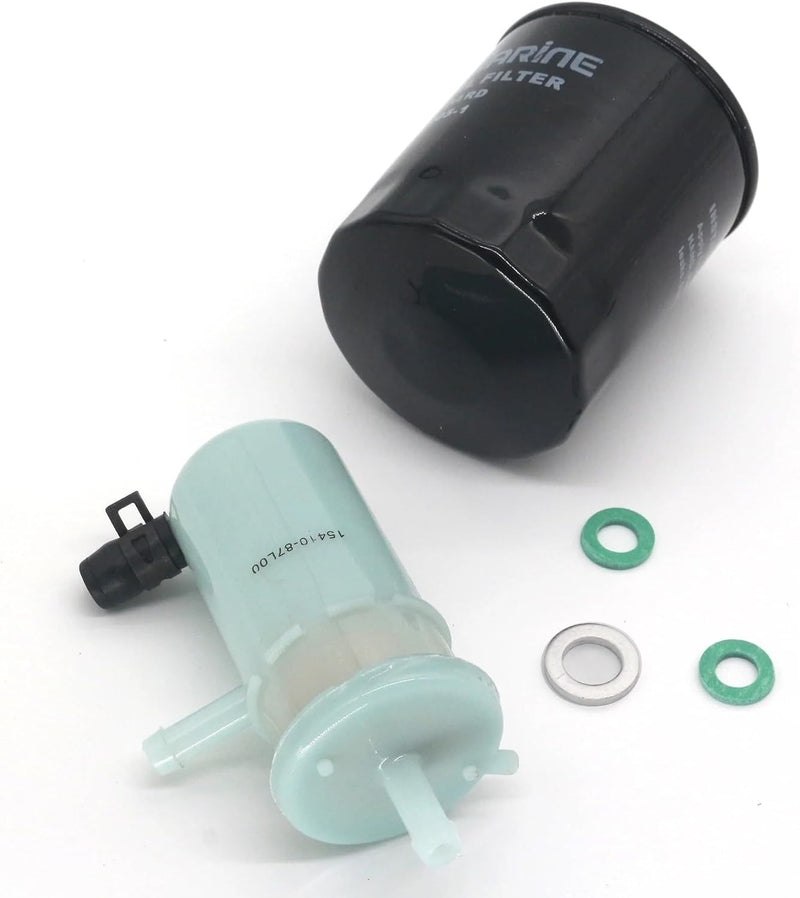 8M0222310 100 Hour Oil Maintenance Kit for Suzuki Outboards 70/75/80/90 HP 4-Str
