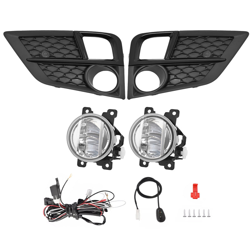 LED Fog Lights Front Bumper Driving Lamps With Bezel for Honda Odyssey 2018-2020