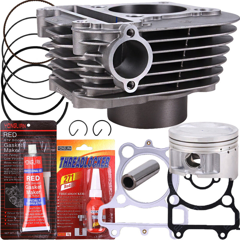 Bear Tracker 250 Cylinder Piston Gasket Top End Kit for Yamaha 1999-2004 ATV