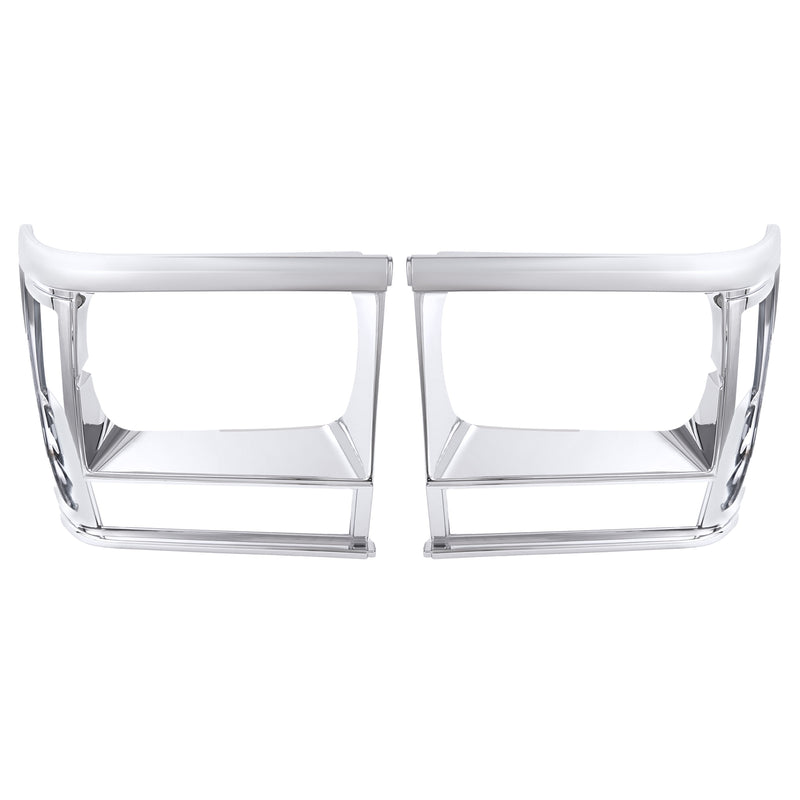 Headlight Bezel Trim for Jeep Cherokee 91-96 Comanche 91-92 Chrome 2PCS
