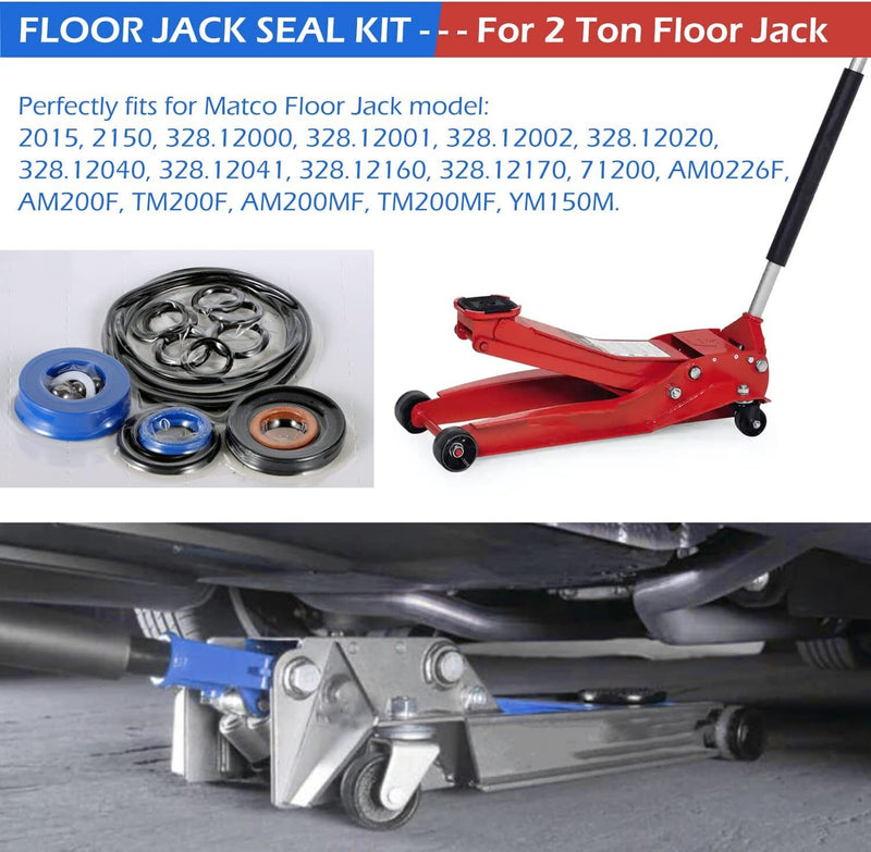 328 Series Floor Jack Seal Repair Kit for Matco AM200F 2 Ton