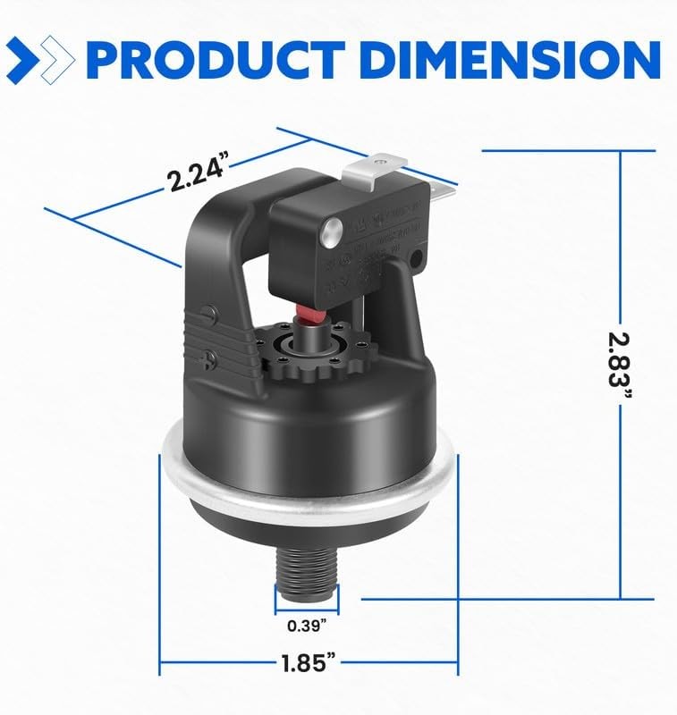 FDXLWPS1930 Water Pressure Switch for Hayward Universal H