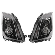 DURAFORCE Headlights Assembly Pair for Cadillac CTS CT-S 2008-2014 15 Left Right
