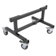 DURAFORCE Adjustable Chassis Stand for Sprint Midget Car 16-20in Locking Casters 2 Pieces