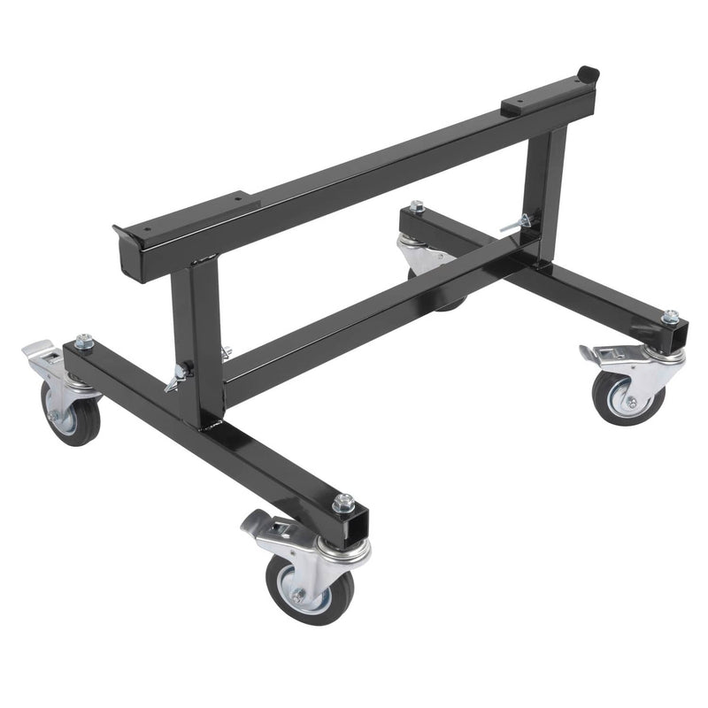 DURAFORCE Adjustable Chassis Stand for Sprint Midget Car 16-20in Locking Casters 2 Pieces