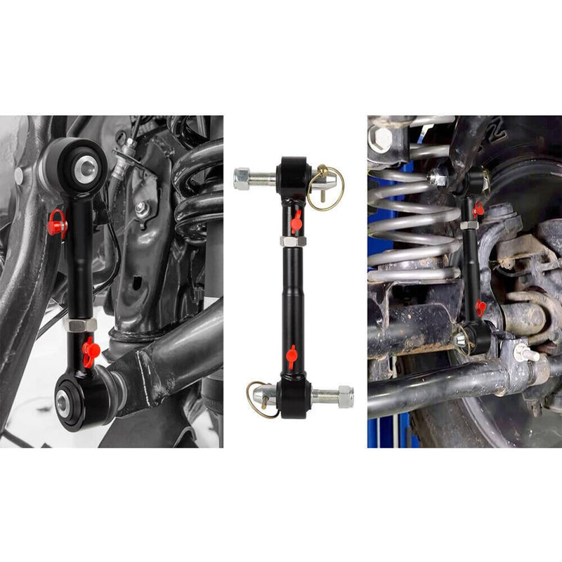 DURAFORCE Front Sway Bar Link Quick Disconnects for Jeep Wrangler TJ 1998-2006