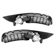 DURAFORCE Fog Lights Covers Bezels for Chevrolet Impala 2006-2016 Limited 14-16