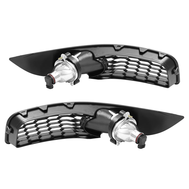 DURAFORCE Fog Lights Covers Bezels for Chevrolet Impala 2006-2016 Limited 14-16