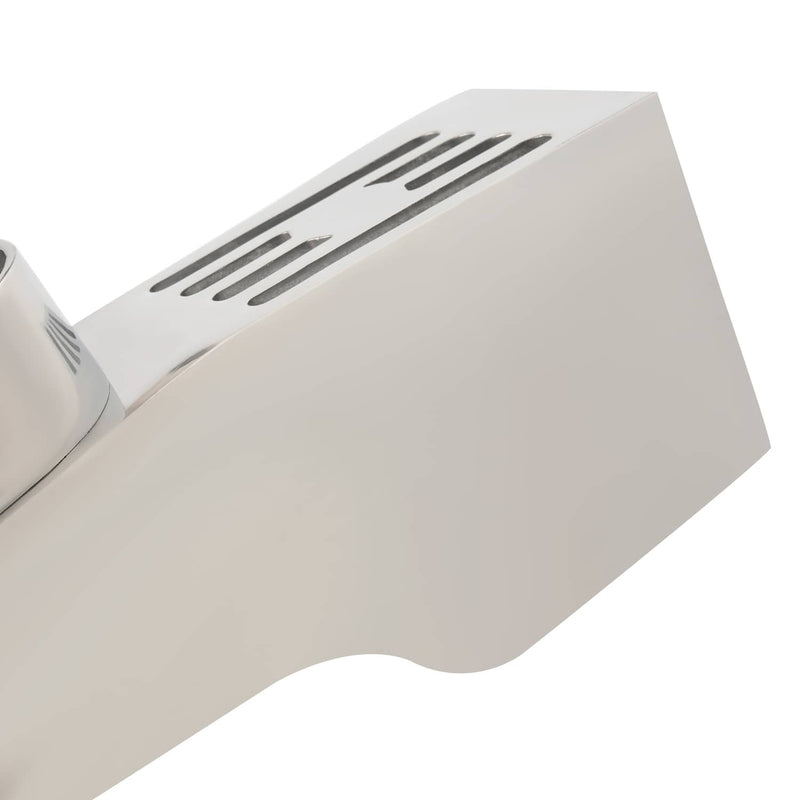 DURAFORCE Silver Front Fender Light Bracket Double JJ Blinker Bar for Peterbilt 389 388