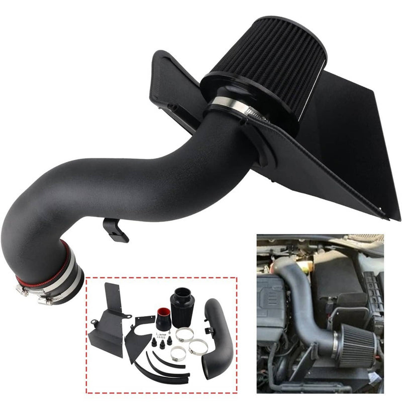 Cold Air Intake Heat Shield Kit with Filter for VW Golf GTi R 1.8T 2.0T