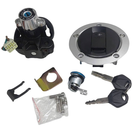 DURAFORCE Ignition Switch Fuel Gas Cap Lock Key for Suzuki GSXR 750 600