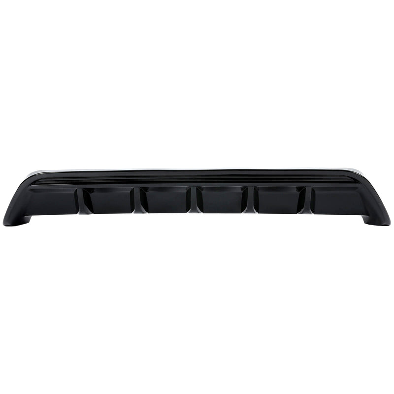 Shark Fin Rear Bumper Diffuser Glossy Black for Toyota Camry SE XSE 2018-2023