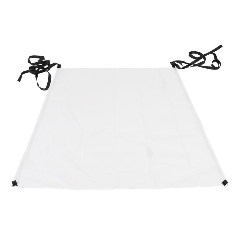 White Boat Sun Shade 304 Stainless Steel Fabric Canopy for Universal Boat