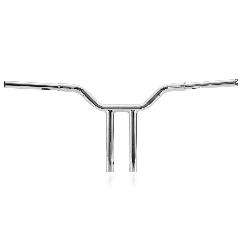 Chrome 14" MX-T Bars Handlebar for Harley Sportster XL Iron 883 1200 48 FLST