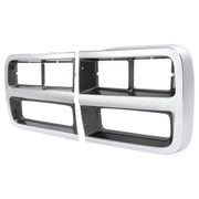 DURAFORCE Headlight Bezel Door Set for Chevrolet G10 G20 G30 1992-95 Driver Passenger Pair
