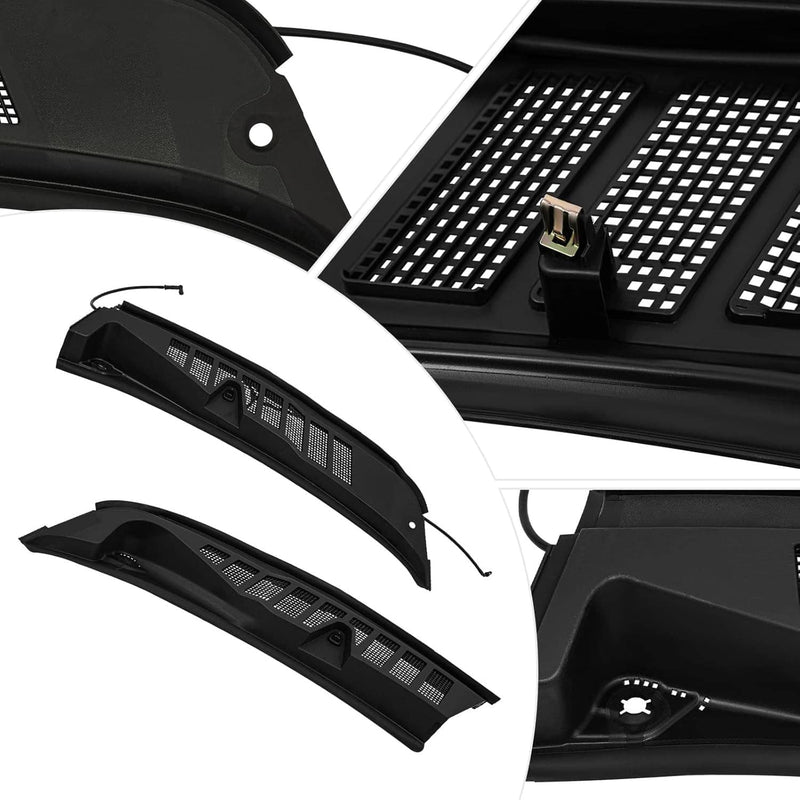 for Ford F150 Windshield Wiper Cowl Grille Screen Cover Left & Right 2021-2025