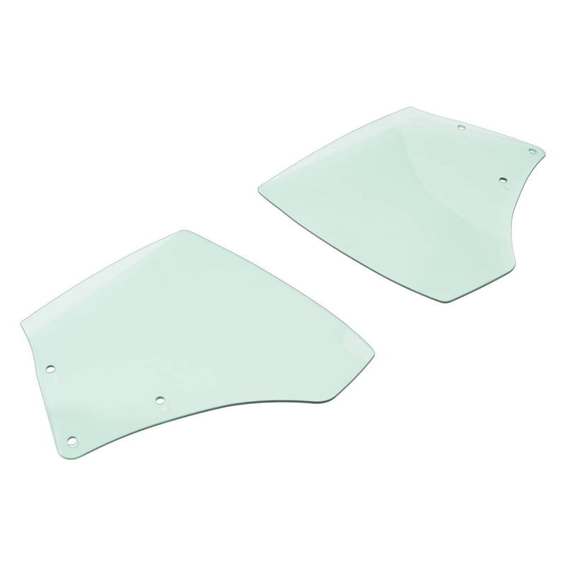 DURAFORCE Quarter Side Window Glass for Chevy Chevelle Malibu 1970-1972 2 Door 4 Pcs