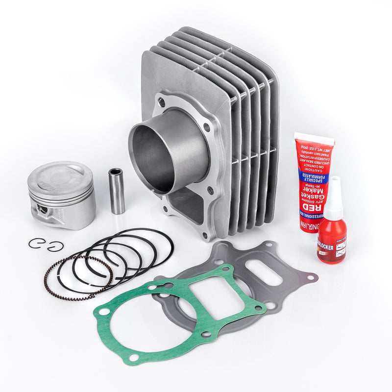 Top End Rebuild Kit Piston Cylinder Gaskets 68.50mm Bore for Honda Recon 250 ATV