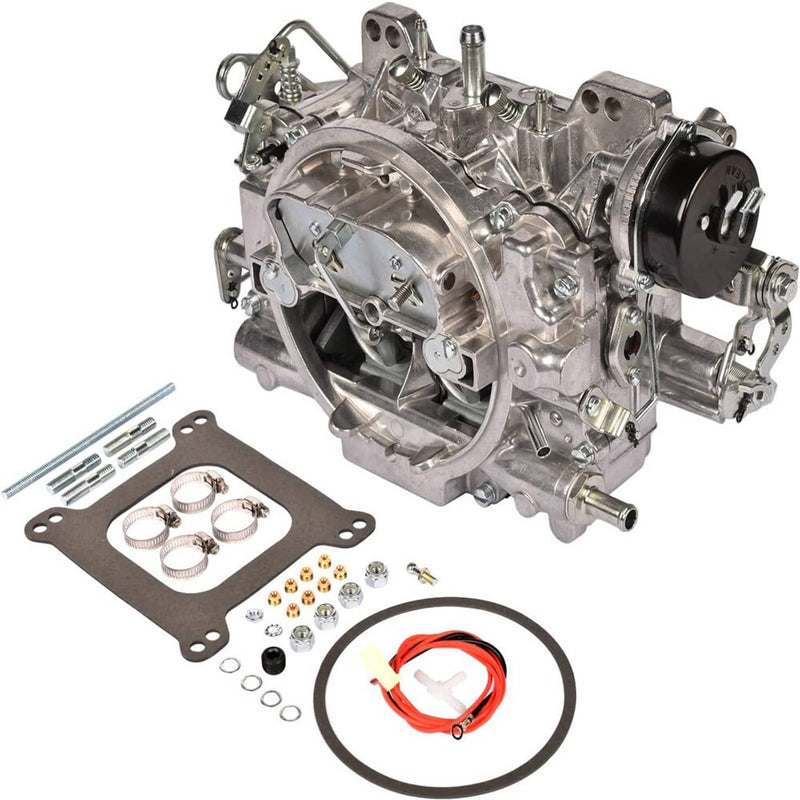 1406 Edelbrock Performer 600 CFM 4 Barrel Carburetor Electric Choke Silver