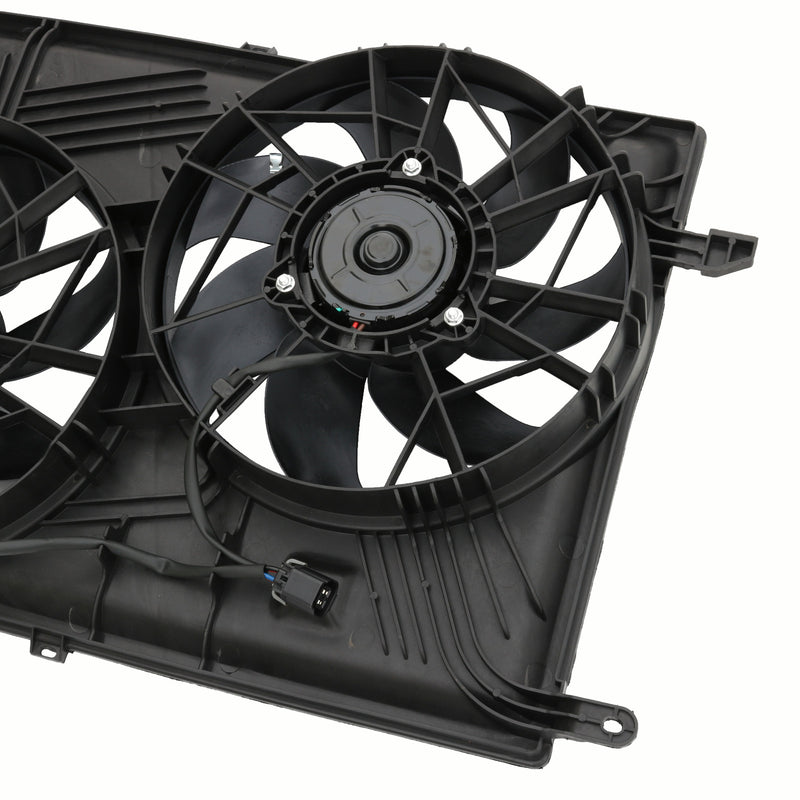 Dual Radiator Cooling Fan for GMC Acadia 07-2017 Chevrolet Traverse 09-17