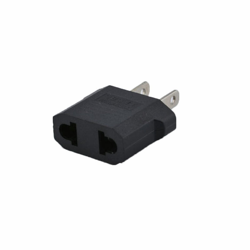 12 Pack EU Europe to US USA Power Jack Wall Plug Converter Travel Adapter