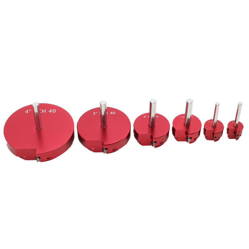 04529 PPRK6 Clean Ream Extreme Plastic Pipe Fitting Reamer Kit for Reed Tool