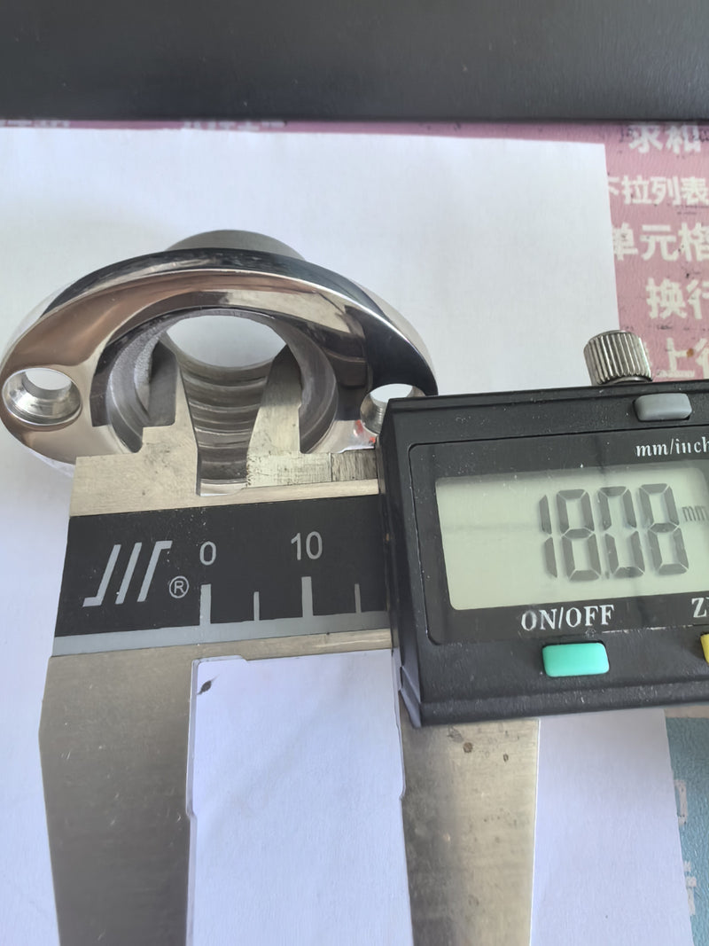 1Pc Oval Garboard Drain Plug 316 Stainless Steel Boat Fits 25mm 1 Inch Hole