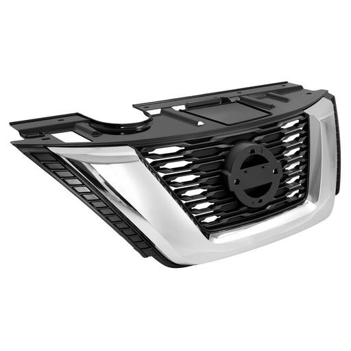 DURAFORCE #NI1200281 Front Chrome Bumper Grille for Nissan Rogue 2017 2018 2020
