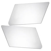 DURAFORCE Fender Chrome Headlight Hood Trim Set Left Right Side for Volvo VNL 2004-2015
