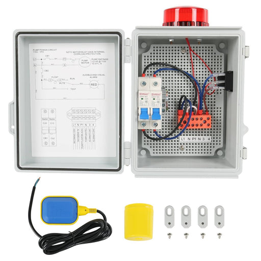 DURAFORCE Sump Pump Alarm High Water Alarm for Septic Sump Pump Pond Water Tank