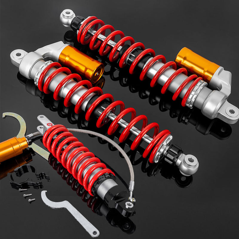 Front Rear Shocks Suspension 410mm 395mm for Honda TRX400EX TRX450R TRX450ER