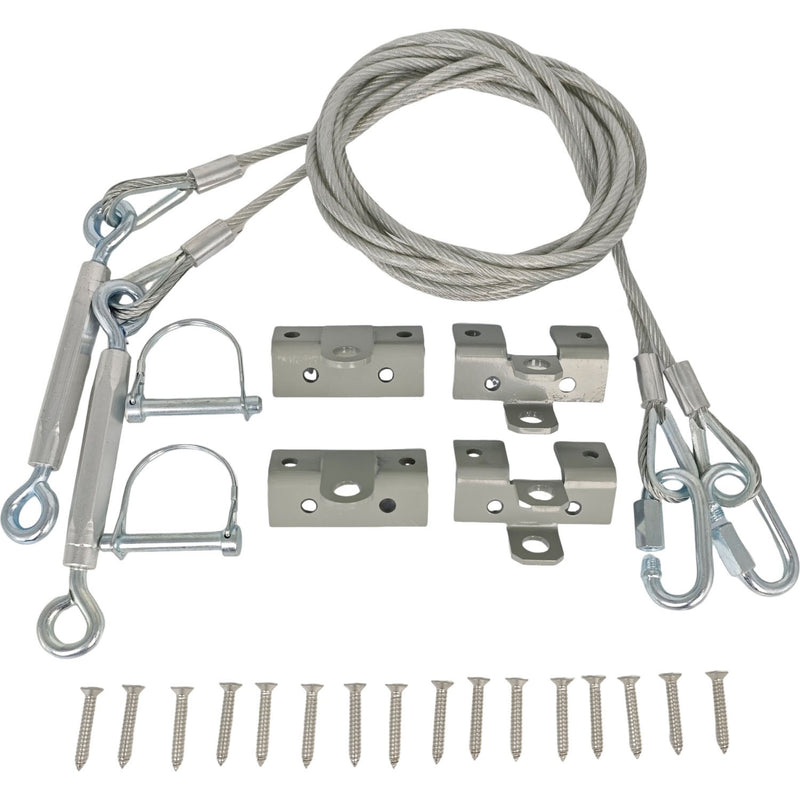 Conversion Cable Kit for Toy Hauler Patio Door for RV Rear Ramp Door 109 Inch