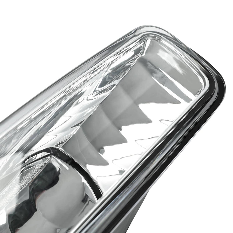DURAFORCE Fog Lights W/Bulb Clear Lens for Ford Transit 2020-2026 Focus 2015-18 LH&RH Pair