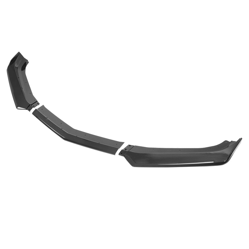 Front Bumper Lip Splitter Carbon Fiber Look for Camaro SS 16-21 LS LT RS 19-21