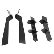 DURAFORCE Rear Bumper Diffuser Rear Side Splitter PE for Ford Mustang 2018-2021 19 20