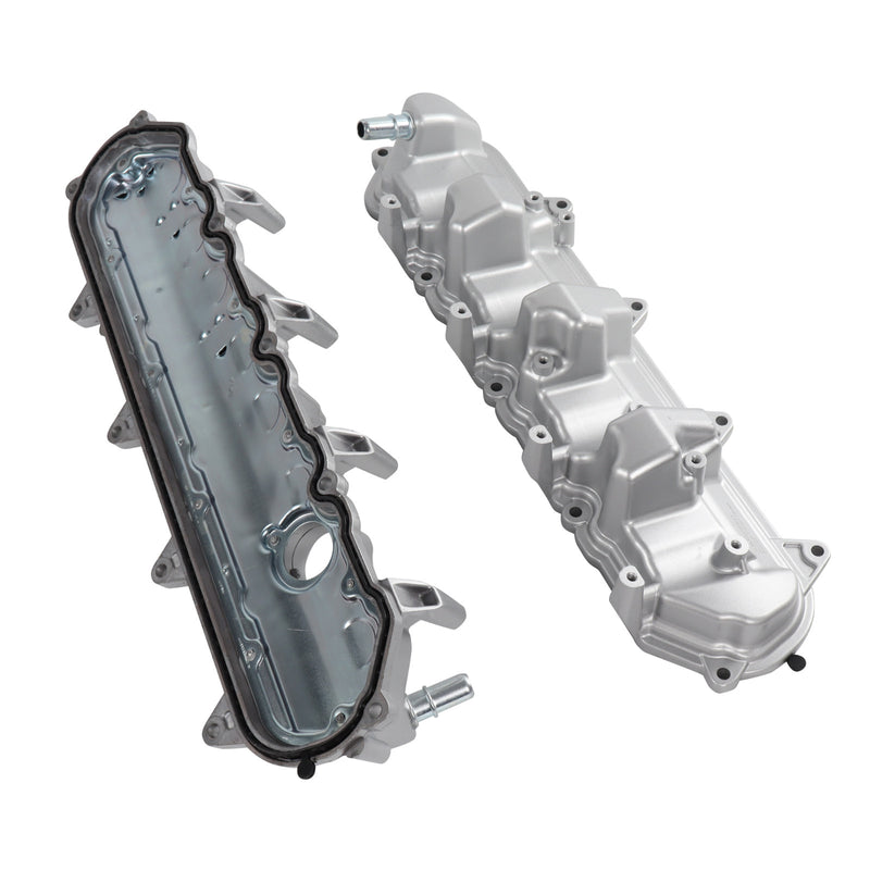 2PCS Aluminum Valve Cover with Gasket for Chevy Silverado 1500 Tahoe 2014-2020