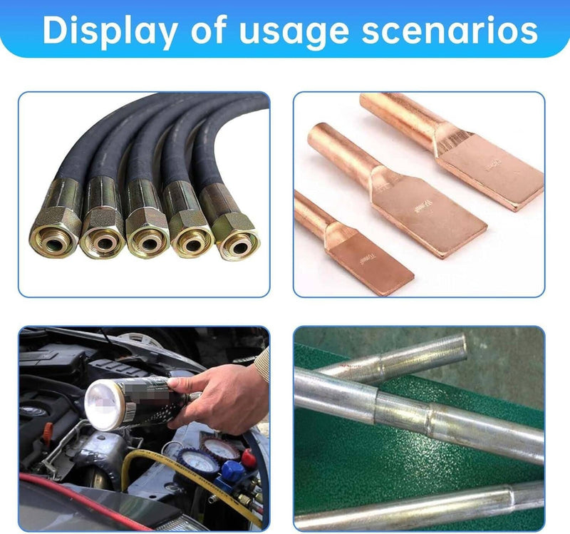 5600KN Hydraulic Hose Crimper Pipe Clamping Machine with 8 Sets Dies 10mm-30mm