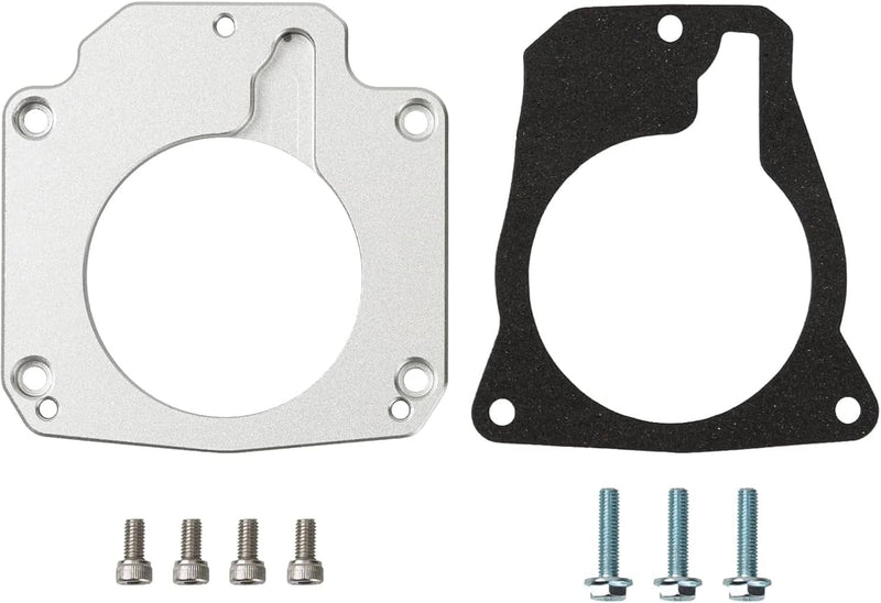 4 Bolt Intake to 3 Bolt Billet Throttle Body Adapter for LS2 LH6 L92 L76 LY2 LY5