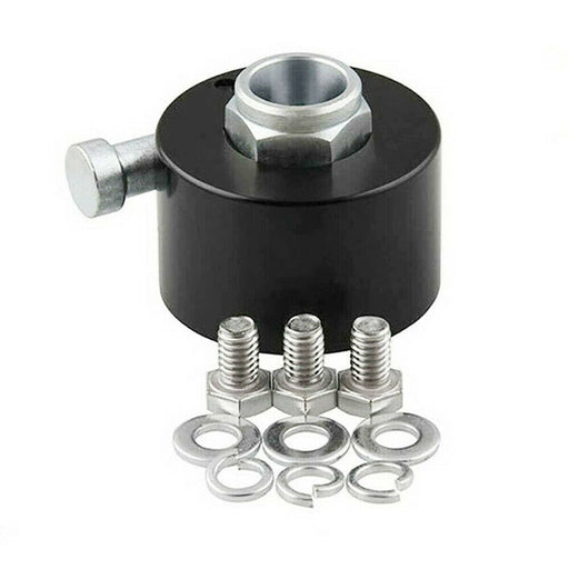 DURAFORCE Steering Wheel Quick Release Disconnect Hub 3/4" Shaft for IMCA NHRA Black