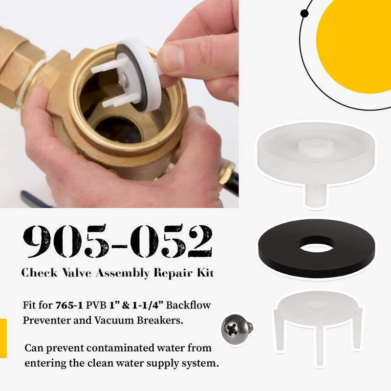 905-212 Bonnet Poppet Repair Kit & 905-052 765 EBV Canopy Kit for 1" 1-1/4